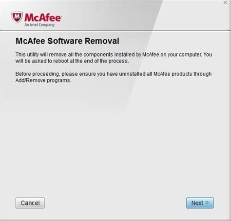 tool zum entfernen von mcafee.